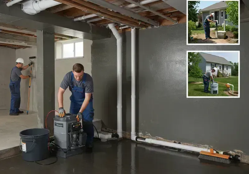 Basement Waterproofing and Flood Prevention process in Big Bend, WI